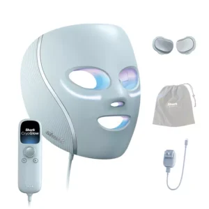 SHARK FW312UK CryoGlow Under-Eye Cooling LED Anti-Ageing & Blemish Repair Mask – Blue Frost