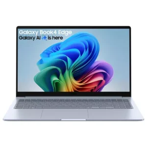 SAMSUNG Galaxy Book4 Edge 15.6" Laptop, Copilot+ PC - Snapdragon X Plus, 256 GB SSD, Sapphire Blue